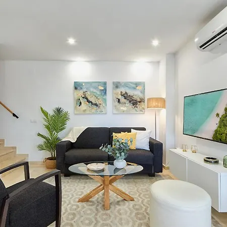 Apartman Duplex For 6 Guest With 3 Pools, Jacuzzi, Bbq, Parking, 200m From Mijas Costa & Fuengirola El Faro
