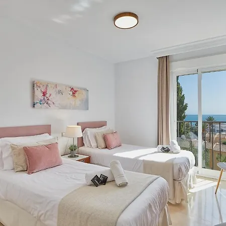 Apartman Duplex For 6 Guest With 3 Pools, Jacuzzi, Bbq, Parking, 200m From Mijas Costa & Fuengirola El Faro